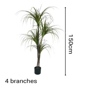 SOGA 150cm Artificial Dracaena Plant Fake Potted, Simulation Tree Fake Plant Home Decor, Home & Living, Home Decor, Artificial Plants, , ,  - NZ DEPOT 2