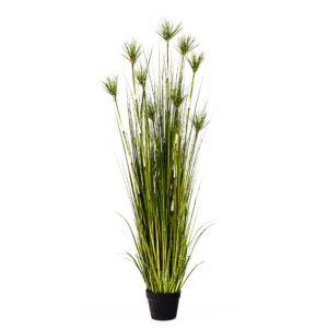 SOGA 150cm Cyperus Papyrus Plant Tree Artificial Green Grass, Home Or Office Indoor Greenery Accent, Home & Living, Home Decor, Artificial Plants, , ,  - NZ DEPOT 1