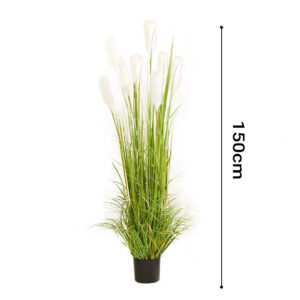 SOGA 150cm Wheat Plume Grass Artificial Plant, Home Decor, Home & Living, Home Decor, Artificial Plants, , ,  - NZ DEPOT 2