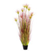 SOGA 150cm Purple-Red Artificial Indoor Potted Papyrus Plant Tree Fake Simulation Decorative, Home & Living>Home Decor>Artificial Plants, , , , ,  - NZ DEPOT 1