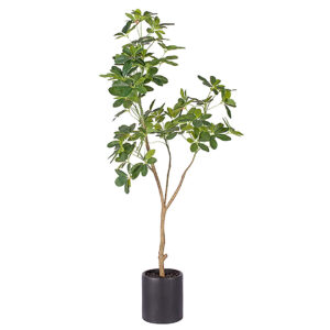 SOGA 160cm Artificial Natural Green Schefflera Dwarf Umbrella Tree Fake Tropical Indoor Plant Home Office Decor, Home & Living, Home Decor, Artificial Plants, , ,  - NZ DEPOT 1