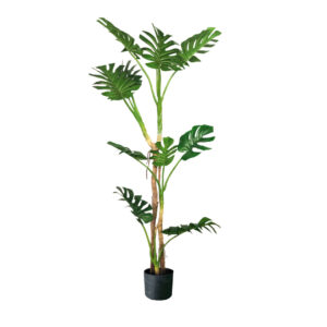 SOGA 175cm Tropical Monstera Palm Artificial Plant Tree, Real Touch Technology, with UV Protection, Home & Living, Home Decor, Artificial Plants, , ,  - NZ DEPOT 1