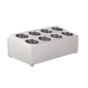Buy SOGA 18/10 Stainless Steel Commercial Conical Utensils Cutlery Holder with 8 Holes Online - Home & Living/Kitchen & Dining/Tableware/Cutlery - 2 - NZ Depot Free Shipping