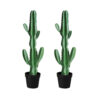 SOGA 2X 105cm Green Artificial Indoor Cactus Tree Fake Plant Simulation Decorative 6 Heads, Home & Living>Home Decor>Artificial Plants, , , , ,  - NZ DEPOT 1