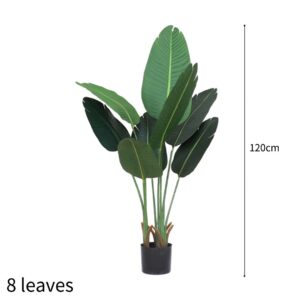 SOGA 2X 120cm Artificial Green Indoor Traveler Banana Fake Decoration Tree Flower Pot Plant, Home & Living, Home Decor, Artificial Plants, , ,  - NZ DEPOT 2