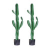 SOGA 2X 120cm Green Artificial Indoor Cactus Tree Fake Plant Simulation Decorative 6 Heads, Home & Living>Home Decor>Artificial Plants, , , , ,  - NZ DEPOT 1