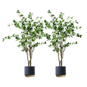 SOGA 2X 120cm Green Artificial Indoor Watercress Tree Fake Plant Simulation Decorative, Home & Living, Home Decor, Artificial Plants, , ,  - NZ DEPOT 1