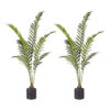 SOGA 2X 150cm Artificial Green Rogue Hares Foot Fern Tree Fake Tropical Indoor Plant Home Office Decor, Home & Living, Home Decor, Artificial Plants, , ,  - NZ DEPOT 1