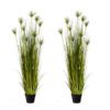 SOGA 2X 150cm Cyperus Papyrus Plant Tree Artificial Green Grass, Home Or Office Indoor Greenery Accent, Home & Living>Home Decor>Artificial Plants, , , , ,  - NZ DEPOT 1
