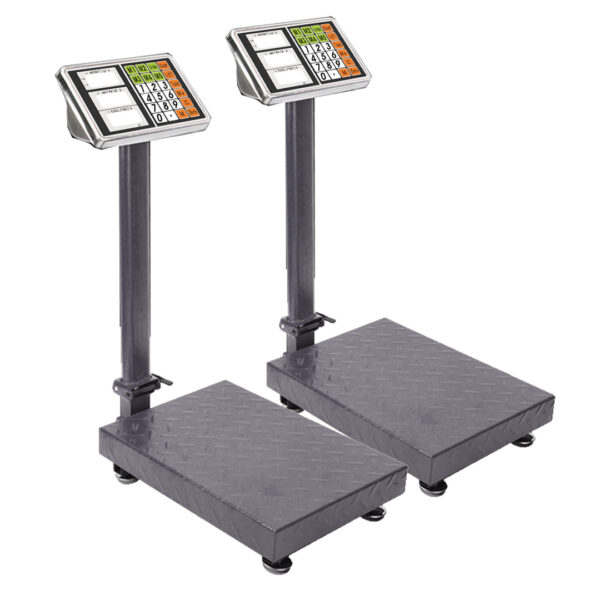 SOGA 2X 150kg Electronic Digital Platform Scale Computing Shop Postal Weight Black, Home & Living, Kitchen & Dining, Kitchen Tools & Utensils, Kitchen Scales, ,  - NZ DEPOT 1
