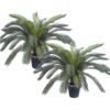 SOGA 2X 155cm Artificial Indoor Cycas Revoluta Cycad Sago Palm Fake Decoration Tree Pot Plant, Home & Living>Home Decor>Artificial Plants, , , , ,  - NZ DEPOT 1