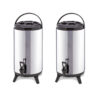SOGA 2X 16L Portable Insulated Cold/Heat Coffee Tea Beer Barrel Brew Pot With Dispenser, Home & Living>Kitchen & Dining>Barware>Spirit Dispensers, , , , , - NZ DEPOT 1