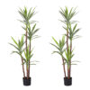 SOGA 2X 180cm Artificial Natural Green Dracaena Yucca Tree Fake Tropical Indoor Plant Home Office Decor, Home & Living, Home Decor, Artificial Plants, , ,  - NZ DEPOT 1