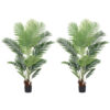 SOGA 2X 180cm Artificial Swallowtail Sunflower Fake Decoration Tree Flower Pot Plant, Home & Living>Home Decor>Artificial Plants, , , , ,  - NZ DEPOT 1