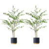 SOGA 2X 180cm Green Artificial Indoor Watercress Tree Fake Plant Simulation Decorative, Home & Living>Home Decor>Artificial Plants, , , , ,  - NZ DEPOT 1