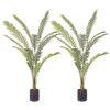 SOGA 2X 240cm Artificial Green Rogue Hares Foot Fern Tree Fake Tropical Indoor Plant Home Office Decor, Home & Living>Home Decor>Artificial Plants, , , , ,  - NZ DEPOT 1