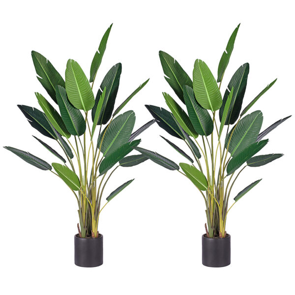 SOGA 2X 245cm Artificial Giant Green Birds of Paradise Tree Fake Tropical Indoor Plant Home Office Decor, Home & Living>Home Decor>Artificial Plants, , , , ,  - NZ DEPOT 1