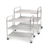 SOGA 2X 3 Tier 95x50x95cm Stainless Steel Kitchen Dinning Food Cart Trolley Utility Size Large, Business & Industrial, Food Service, Food Service Carts, , ,  - NZ DEPOT 1