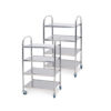 SOGA 2X 4 Tier 860x540x1170 Stainless Steel Kitchen Dining Food Cart Trolley Utility, Business & Industrial>Food Service>Food Service Carts, , , , ,  - NZ DEPOT 1