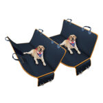 SOGA 2X Oxford Cloth Waterproof Dog Car Cover Back Seat Protector Hammock Pet Mat Black, Pet Supplies>Dogs>Carriers & Travel Products, , , , ,  - NZ DEPOT 1
