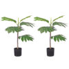 SOGA 2X 60cm Artificial Natural Green Split-Leaf Philodendron Tree Fake Tropical Indoor Plant Home Office Decor, Home & Living>Home Decor>Artificial Plants, , , , , - NZ DEPOT 1