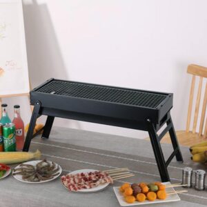 SOGA 2X 60cm Portable Folding Thick Box-type Charcoal Grill for Outdoor BBQ Camping, Sports & Outdoors, Camping & Hiking, Gas & Fuel Appliances, Portable Stoves, ,  - NZ DEPOT 2