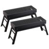 SOGA 2X 60cm Portable Folding Thick Box-type Charcoal Grill for Outdoor BBQ Camping, Sports & Outdoors>Camping & Hiking>Gas & Fuel Appliances>Portable Stoves, , , , ,  - NZ DEPOT 1