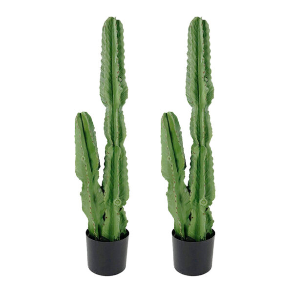 Soga 2X 95Cm Green Artificial Indoor Cactus Tree Fake Plant Simulation Decorative 2 Heads, Home &Amp; Living, Home Decor, Artificial Plants, ,  - Nz Depot 1