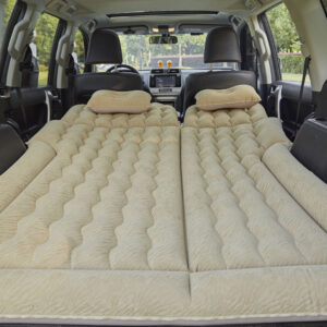 SOGA 2X Beige Inflatable Car Boot Mattress Portable Camping Air Bed Travel Sleeping Essentials, Garden, Tools & Hardware, Automotive Parts & Accessories, Accessories & Car Care, Interior Accessories, ,  - NZ DEPOT 2