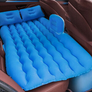 SOGA 2X Blue Ripple Inflatable Car Mattress Portable Camping Air Bed Travel Sleeping Kit Essentials, Garden, Tools & Hardware, Automotive Parts & Accessories, Accessories & Car Care, Interior Accessories, , Cash Drawers & Trays - NZ DEPOT 2