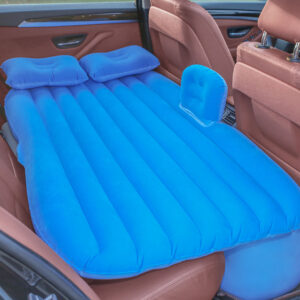 SOGA 2X Blue Stripe Inflatable Car Mattress Portable Camping Rest Air Bed Travel Compact Sleeping Kit Essentials, Garden, Tools & Hardware, Automotive Parts & Accessories, Accessories & Car Care, Interior Accessories, ,  - NZ DEPOT 2