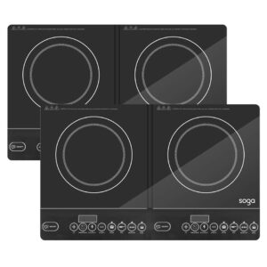 SOGA 2X Cooktop Portable Induction LED Electric Double Duo Hot Plate Burners Cooktop Stove NZ DEPOT - NZ DEPOT