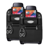 SOGA 2X  PVC Leather Car Back Seat Storage Bag Multi-Pocket Organizer Backseat and iPad Mini Holder Black, Garden, Tools & Hardware>Automotive Parts & Accessories>Accessories & Car Care>Interior Accessories, , , , ,  - NZ DEPOT 1