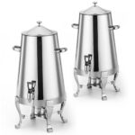 SOGA 2X Stainless Steel 13L Juicer Water Milk Coffee Pump Beverage Drinking Utensils, Home & Living>Kitchen & Dining>Barware>Spirit Dispensers, , , , ,  - NZ DEPOT 1