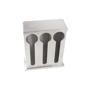 Buy SOGA 2X Stainless Steel Buffet Restaurant Spoon Utensil Holder Storage Rack 3 Holes Online - Home & Living/Kitchen & Dining/Tableware/Cutlery - 2 - NZ Depot Free Shipping