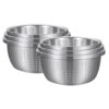 SOGA 2X Stainless Steel Nesting Basin Colander Perforated Kitchen Sink Washing Bowl Metal Basket Strainer Set of 3, Home & Living>Kitchen & Dining>Bakeware>Mixing Bowls, , , , ,  - NZ DEPOT 1