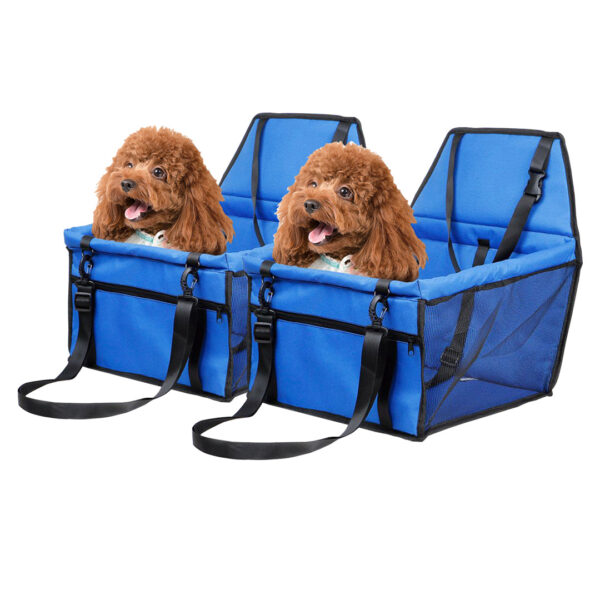 SOGA 2X Waterproof Pet Booster Car Seat Breathable Mesh Safety Travel Portable Dog Carrier Bag, Pet Supplies>Dogs>Carriers & Travel Products, , , , ,  - NZ DEPOT 1