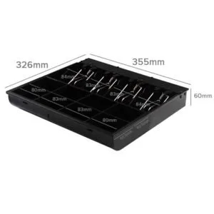 Buy SOGA 4 Bills 8 Coins Cash Tray With Lockable Lid Heavy Duty Spare Cash Tray Black Online - Business & Industrial/Retail/Money Handling/Cash Register & POS Terminal Accessories/Cash Drawers & Trays - 2 - NZ Depot Free Shipping