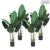SOGA 4X 120cm Artificial Green Indoor Traveler Banana Fake Decoration Tree Flower Pot Plant, Home & Living>Home Decor>Artificial Plants, , , , ,  - NZ DEPOT 1