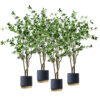SOGA 4X 120cm Green Artificial Indoor Watercress Tree Fake Plant Simulation Decorative, Home & Living>Home Decor>Artificial Plants, , , , ,  - NZ DEPOT 1