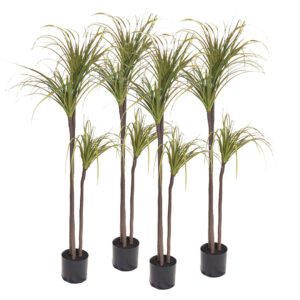 SOGA 4X 145cm Artificial Dracaena Plant Fake Potted, Simulation Tree Fake Plant Home Decor, Home & Living, Home Decor, Artificial Plants, , ,  - NZ DEPOT 1