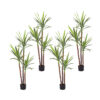 SOGA 4X 150cm Artificial Natural Green Dracaena Yucca Tree Fake Tropical Indoor Plant Home Office Decor, Home & Living>Home Decor>Artificial Plants, , , , ,  - NZ DEPOT 1