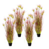 SOGA 4X 150cm Purple-Red Artificial Indoor Potted Papyrus Plant Tree Fake Simulation Decorative, Home & Living>Home Decor>Artificial Plants, , , , ,  - NZ DEPOT 1