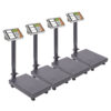 SOGA 4X 150kg Electronic Digital Platform Scale Computing Shop Postal Weight Black, Home & Living>Kitchen & Dining>Kitchen Tools & Utensils>Kitchen Scales, , , , ,  - NZ DEPOT 1