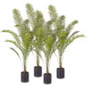 SOGA 4X 160cm Green Artificial Indoor Rogue Areca Palm Tree Fake Tropical Plant Home Office Decor, Home & Living>Home Decor>Artificial Plants, , , , ,  - NZ DEPOT 1