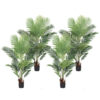 SOGA 4X 180cm Artificial Swallowtail Sunflower Fake Decoration Tree Flower Pot Plant, Home & Living>Home Decor>Artificial Plants, , , , ,  - NZ DEPOT 1