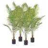 SOGA 4X 180cm Green Artificial Indoor Rogue Areca Palm Tree Fake Tropical Plant Home Office Decor, Home & Living>Home Decor>Artificial Plants, , , , ,  - NZ DEPOT 1