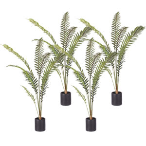 SOGA 4X 210cm Artificial Green Rogue Hares Foot Fern Tree Fake Tropical Indoor Plant Home Office Decor, Home & Living, Home Decor, Artificial Plants, , ,  - NZ DEPOT 1