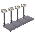 SOGA 4X 300kg Electronic Digital Platform Scale Computing Shop Postal Weight Black, Home & Living>Kitchen & Dining>Kitchen Tools & Utensils>Kitchen Scales, , , , ,  - NZ DEPOT 1