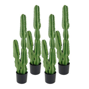 SOGA 4X 95cm Green Artificial Indoor Cactus Tree Fake Plant Simulation Decorative 2 Heads, Home & Living, Home Decor, Artificial Plants, ,  - NZ DEPOT 1